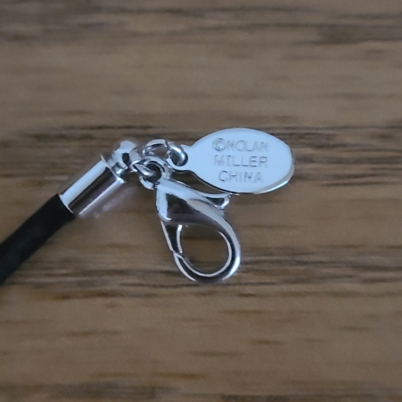 Y2K Contemporary StylePave Circle Pendant Set - Picture 9 of 12